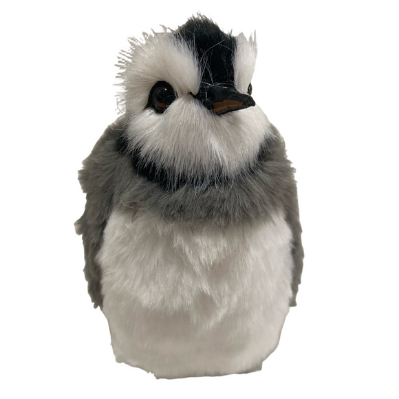 Other - ⭐️Free With Bundle Purchase Of 2+ Items! Real Fur Penguin Figure